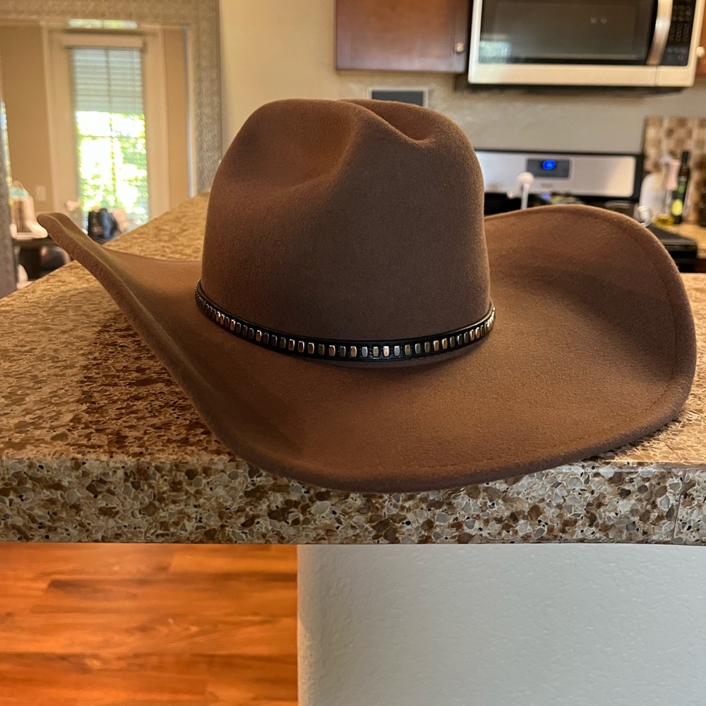 12th Tribe Brown cowboy hat